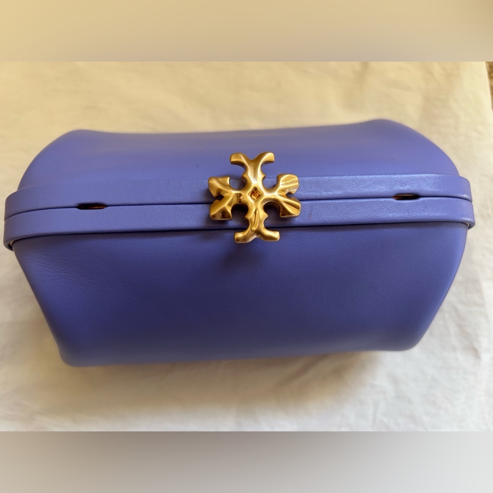 Tory Burch Cleo Small Bag Color: Verbena - Picture 13 of 13